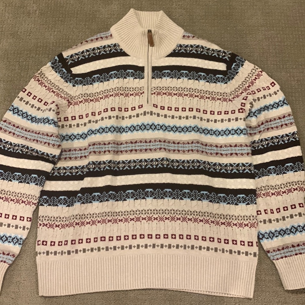 Men’s Quarter Zip Sweater
